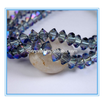Africano cristal perlas joyas conjunto vuelo platillo cuentas de vidrio